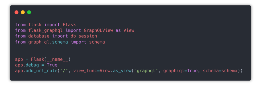 init flask